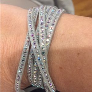 Crystal wrap  bracelet